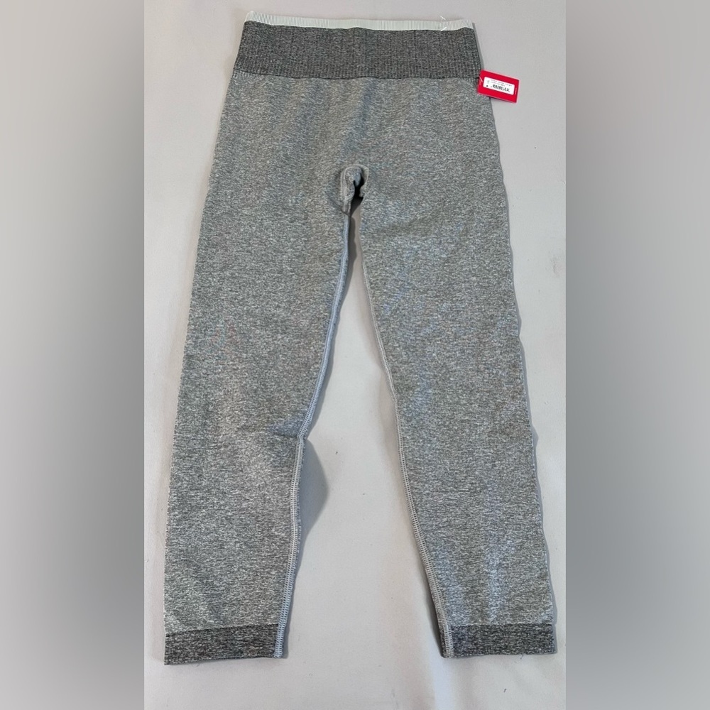 Spanx Women’s Seamless Sculpt Leggings Pants Space dye Gray Size Large